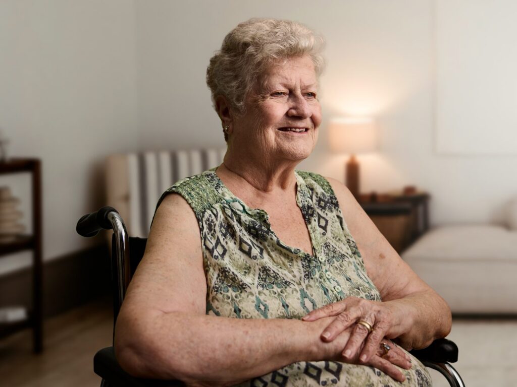 Norma, Widow of Ralph, a Canadian Army sergeant